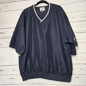 Cutter & Buck Navy Blue Short Sleeve Golf Windshirt